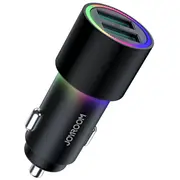 Joyroom Jr-Cl10 auto lādētājs  24W Usb-A melns 6941237177537 85044030