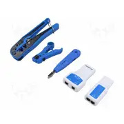 Tools set for lan networks service bag 5Pcs.  Nt-0302