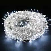Led Ziemassvētku virtene 5M, auksti balta  Flash, 220V, Ip44, 50 4752233006989