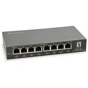 Levelone 8-Port Gigabit Poe Switch, 802.3At/Af Poe, 120W  Gep-0823 4015867207444 Wlononwcrrjwc