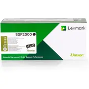 Lexmark 502 toner cartridge 1 pcs Original Black  50F2000 734646433204 Tonlexleb0014