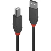 Lindy 10M Usb 2.0 Type A to B Cable, Anthra Line  36677 4002888366779 322472