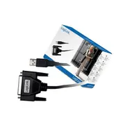 Logilink Ua0054A parallel/USB Kabel Usb2.0 1.8M black  4052792005738