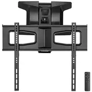 Maclean Mc-891 Electric Tv Wall Mount Bracket with Remote Control Height Adjustment 37 - 70 max. Vesa 600X400 up to 35Kg Above Fireplace Sturdy  5902211116844 Tvamcnuch0091