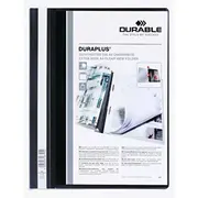 Mape ātršuvējs Duraplus Durable A4 melna  Du257901 257901