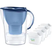 Marella 3.5L Xl filter jug  4 cartridges Maxtra Pro Pure Performance Blue niebieski 4006387138943 Hkbryfwmxl4Pron