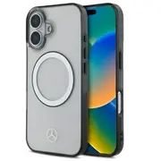 Mercedes Printed logo Magsafe Aizsargapvalks Priekš Apple iPhone 16  Mehmp16S23Huokc 3666339326043