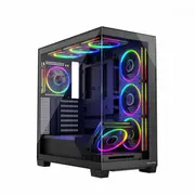 Modecom Volcano Stellar 8F Argb Atx Datora korpuss  At-Stellar-8F-Argb-10 5907544120032 Komcpod0Ste8F10