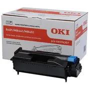 Drum 44574307 for B401/Mb441/451 25K black  5031713054757 Etoki44574C