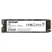 Patriot P300 256Gb M2 2280 Pcie Ssd  P300P256Gm28 814914026519 Dgpatwk256P3002