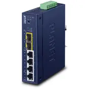 Planet Industrial L2/L4 4-Port Managed Gigabit Ethernet 10/100/1000 Blue  Igs-4215-4T2S 4711605286466 Kilplaswi0171