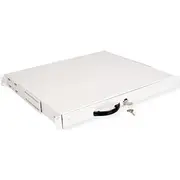 Roline 19-Inch keyboard insert 1 U, 400 T lockable grey  26.21.0103 7630049601048