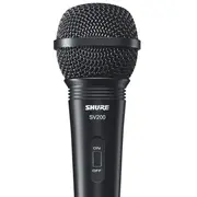 Shure Sv200 microphone Black Karaoke  042406186858 Missuhmik0020