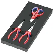 Tools set pliers in a foam tray Kit scissors,pliers  Wera.05150181001 05150181001