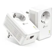 Tp-Link Tl-Pa7017P Kit Av1000 Gigabit Passthrough Powerline Starter Ethernet Adapter  693536408907