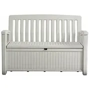 Dārza sols - mantu kaste Keter Patio 227L, balta  253818 7290106932067 39259080