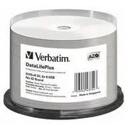 Verbatim DvdR Dl spindle 8.5Gb 50Pc  43754 23942437543