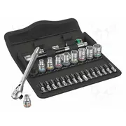 Wrench-Set inch,socket spanner 1/4 28Pcs.  Wera.05004021001 05004021001