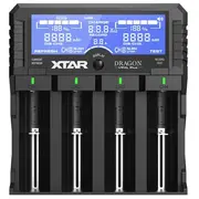Xtar Vp4L Plus Dragon viedais lādētājs/analizators Li-Ion/Ni-Mh, 4 ligzdas, 2A, 21700 prot.  Bc.vp4Lplus.xtar 6952918320715
