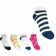 Zeķes Sneakers Īsās ar zīmējumu 27/30 Girl Sks-0008  Sco-Sks0008.27G