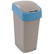 Atkritumu spainis Flip Bin 45L sudraba/zils  0802172734 3253922172158
