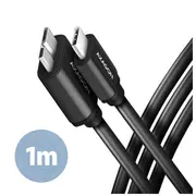 Axagon Data and power suply cable, 1 m  Bumm3-Cm10Ab Usb Type C to Micro-B 8595247905932