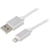 Cable Usb 2.0 Apple Lightning plug,USB A plug gold-plated  Ccb-Musb2B-Amlm-6S Ccb-Musb2B-Amlm-6-S