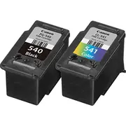 Canon Pg-540/Cl-541 tintes kārtridžs 2 pcs Oriģināls Standarta produktivitāte Melns, Tirkīzzils, Fuksīns, Dzeltens  5225B006 8714574572628 91631