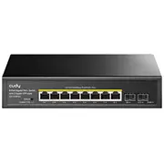 Cudy Gs1008Ps2 network switch Unmanaged Gigabit Ethernet 10/100/1000 Power over Poe Black  6971690792039 Wlononwcraota