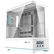 Darkflash Dy451 Pro datora korpuss ar ventilatoru Balts White  4711527001574 072600