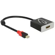 Delock Adapter mini Displayport 1.2 male Gt Hdmi female 4K 60 Hz Active  62735 4043619627356