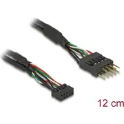 Delock Cable Usb 2.0 pin header female 2.00 mm 10 Gt male 2.54 12 cm  41977 4043619419777