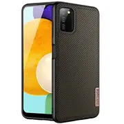 Dux Ducis Fino case covered with nylon material for Samsung Galaxy A03S green  6934913048610