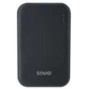 Enerģijas krātuve Savio Power Bank 10000Mah 10W Pd Black  Ba-07 5901986048053