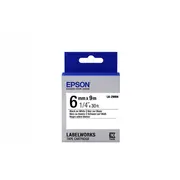 Epson Lk-2Wbn C53S652003 Label Tape Cartridge, Standard, Black on White 6Mm, 9M  871594661110