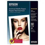 Archival Matte Paper - A4 50 Sheets  C13S041342 010343830073