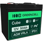 Greencell Agm 12V 50Ah Vrla Battery Gel  Agm56 5907813968341