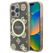 Guess Iml Peony On 4G Background Magsafe Aizsargapvalks Priekš Apple iPhone 16 Pro  Guhmp16Lh4Pyeew 3666339300074