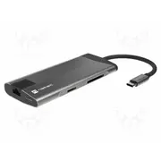 Hub Usb 3.0 microSD,microSDHC,microSDXC,SD,SDHC,SDXC  Nmp-1690