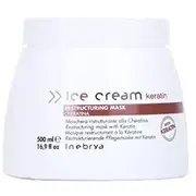 Inebrya Ice Cream Keratīna Atjaunojoša Maska Matiem 500 ml  8008277263113
