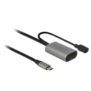 Kabelis Usb Typec,  Usb3.1 Gen1, M / F, 5.0M, active, Delock 85392 4043619853922