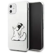 Karl Lagerfeld Klhcn61Cfnrc Fun Choupette aizsargapvalks Apple iPhone 11 caurspīdīgs  3700740466766