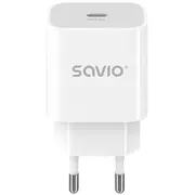 Savio Quick Charger tīkla lādētājs  20W balts La-09 5901986048701 85044030