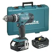 Makita Dhp453Rfe drill Keyless Black,Blue 1.8 kg  0088381661249 Wlononwcrbi59