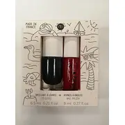 Nailmatic Kids bērnu nagu laka Casper - melna  lūpu spīdums Rollcerise ķiršu, Holidays Nkholidays3 3760229891779-3