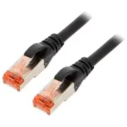 Patch cord S/Ftp Cat 6 Rj45 plug,both sides stranded Cu 5M  Dk-1644-050/Bl