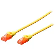 Patch cord U/Utp Cat 6 Rj45 plug,both sides stranded Cu 1M  Dk-1617-010/Y