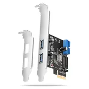 Axagon Pci-Express card with a pair of internal and external Usb 5Gbps ports  Pceu-232Rs 8595247908599