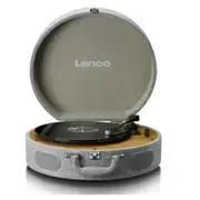 Plašu atskaņotājs Lenco Ls-66Gy Wooden Grey Bluetooth  8711902086413