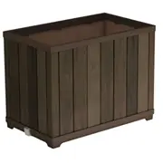 Puķu pods Deco Ractangle Tall Planter Walnut  29213625533 7290112640895